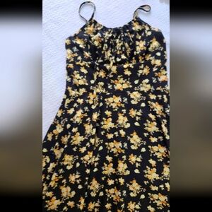 Floral Spaghetti Strap Dress